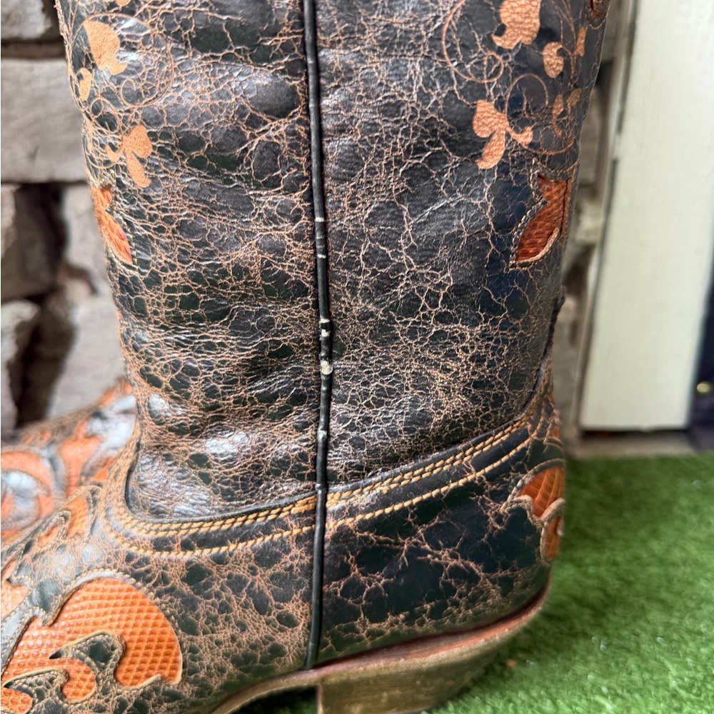 Corral Brown Embroidered Women’s Western Boots - Picture 8 of 10